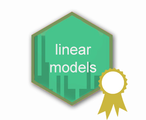Linear models hex logo