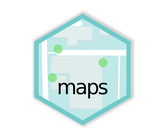 Basic maps hex logo
