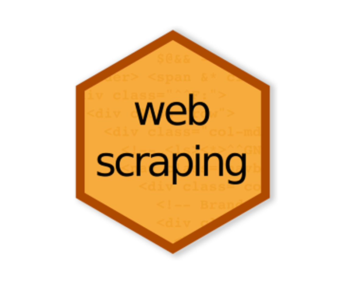 Webscraping hex logo