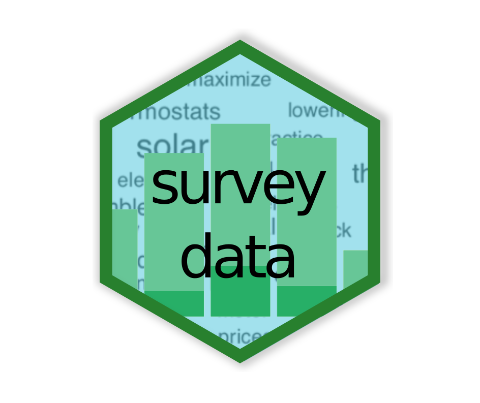 Visualising qualitative data hex logo