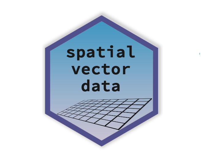 Geospatial vector data logo