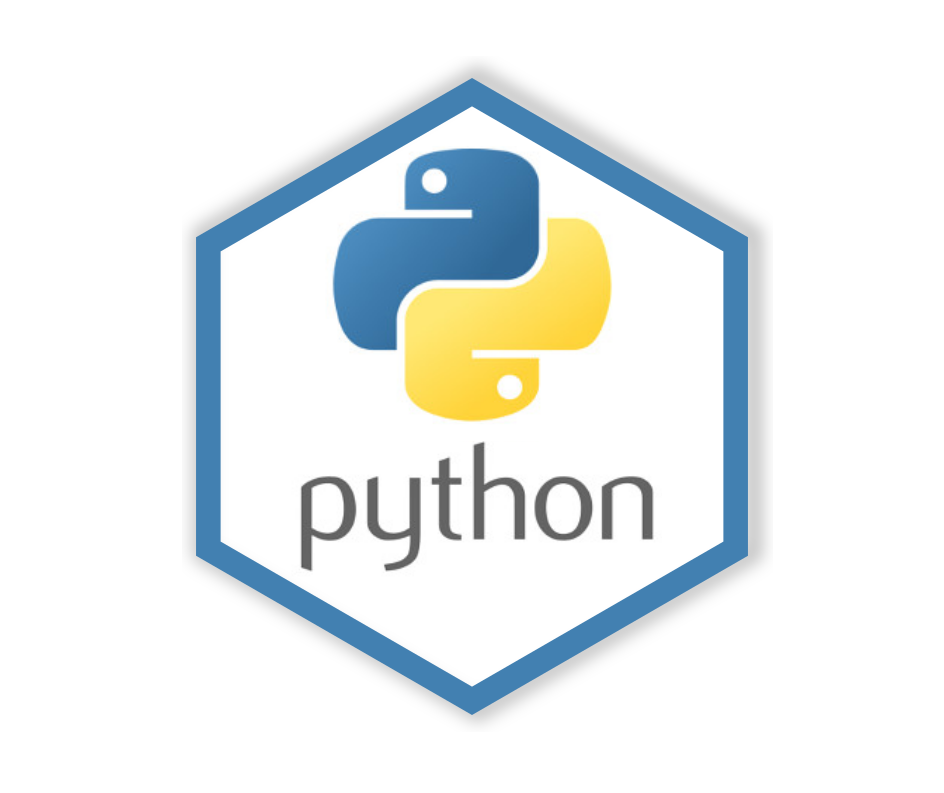 Python crash course hex logo