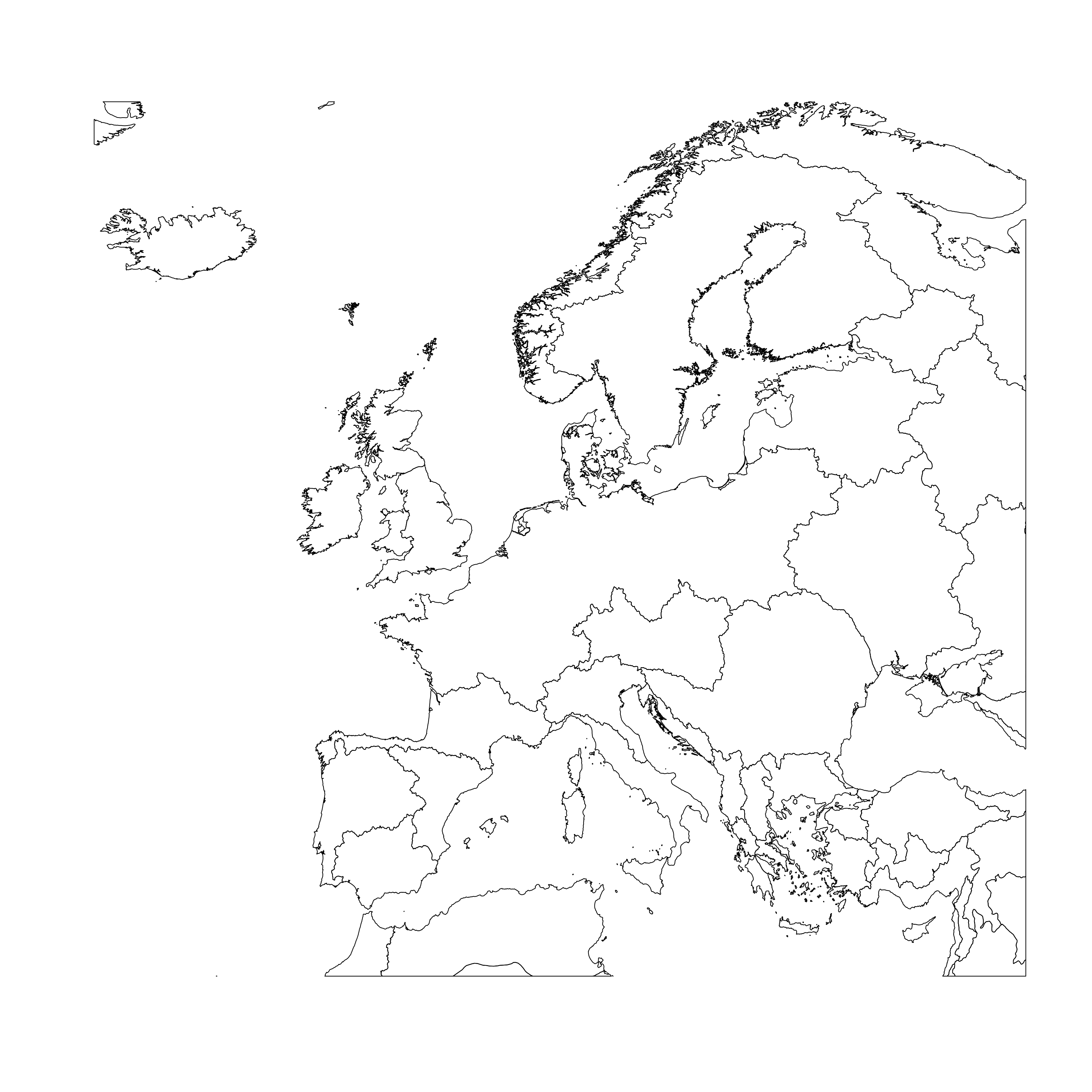 Europe ecoregions